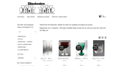 Desktop Screenshot of glasboden.nu